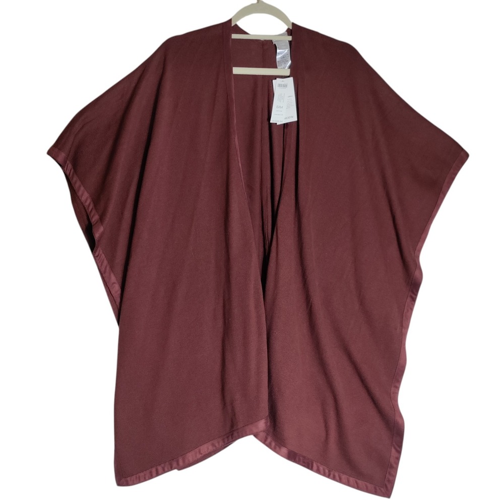 Chicos Open Wrap  Ruana‎ Rustic Covering  Size S/M New